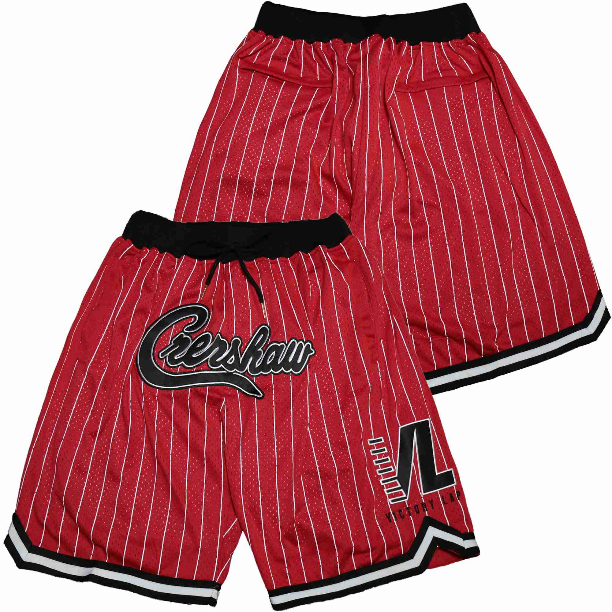 Crenshaw Royal Blue And White PinstripeI Basjetball Shorts20216182->more jerseys->NBA Jersey